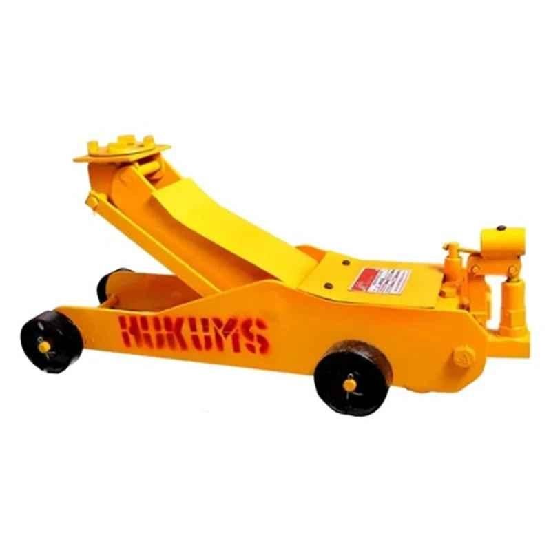 Hukums 4 Ton Mild Steel Hydraulic Trolley Jack for Garage & Workshop