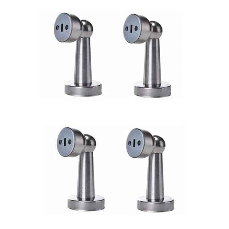 Nixnine SS Magnetic Door Stopper, NO-407_4PS (Pack of 4)