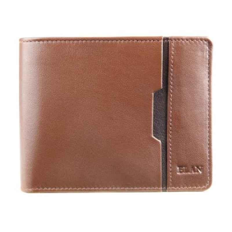 Elan 8 Slots Brown Bifold Card Wallet, EX-4202-BR