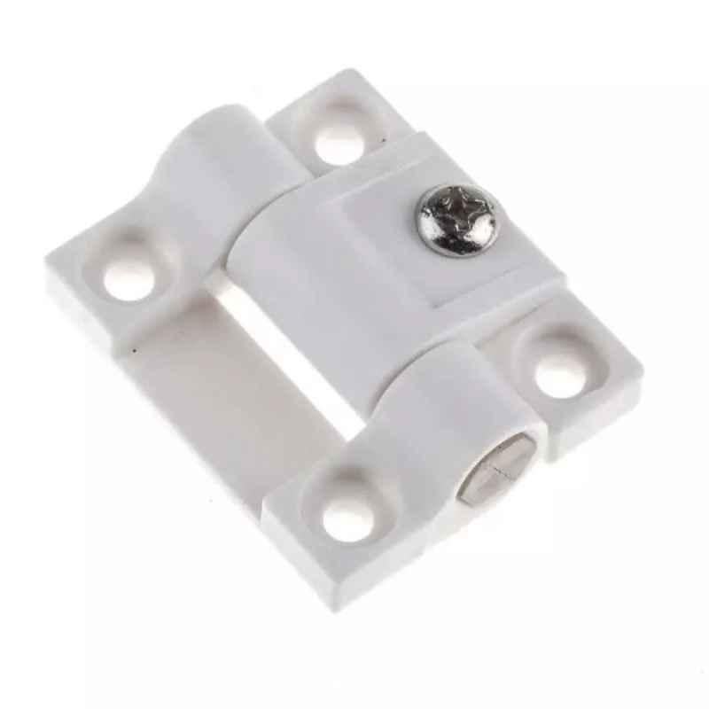 RS Pro 43x37x6mm Screw Fixing Adjustable Hinge, 7729638 (Pack of 2)