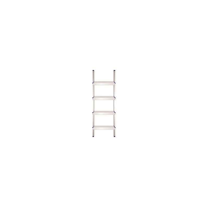Brancley Silver Straight Step Ladder, BSSL10