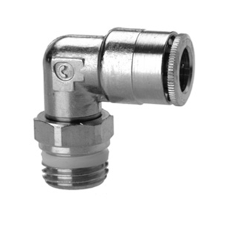 Camozzi Series 6000 8mm Elbow Connector, S6520 8-1/4