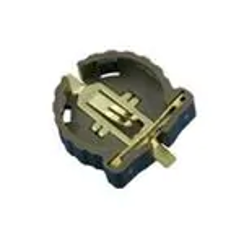 Keystone Battery Holder Open Coin 12.5 mm 1 Cell SMD Tab Set, 1056