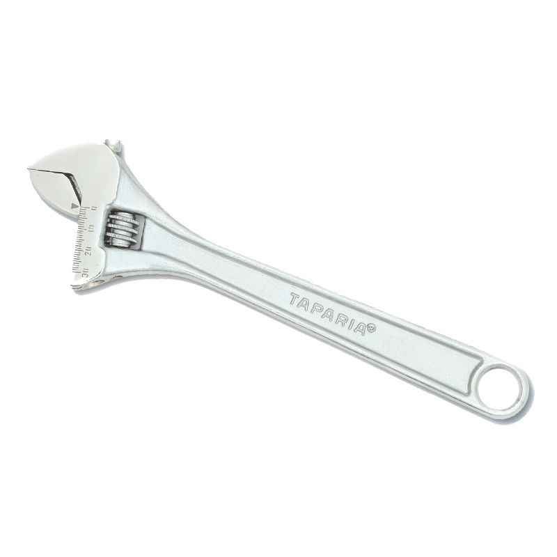 Taparia 305mm Chrome Plated Adjustable Spanner with Soft Grip, 1173-S-12