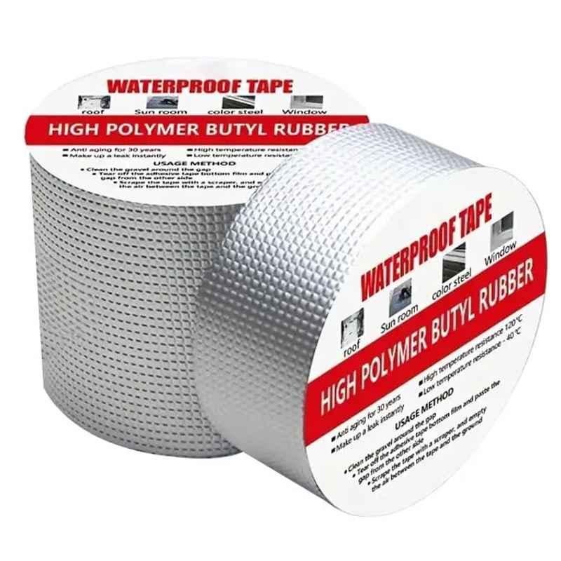 Agg Bro 2 inch 5m Silver High Polymer Butyl Rubber Tape