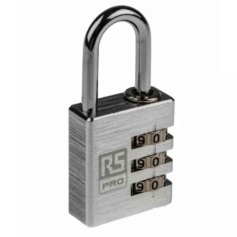 RS Pro 5x30mm Combination Weatherproof Combination Padlock, 7816039