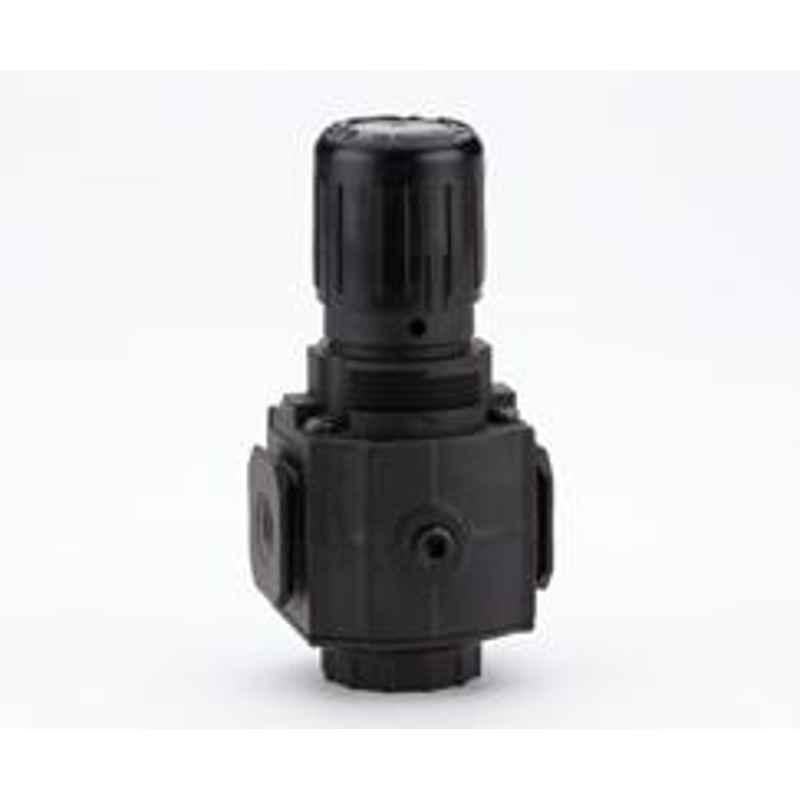 Norgren 1/2 inch Excelon Modular System Pressure Regulator, R73G-4AK-RMN