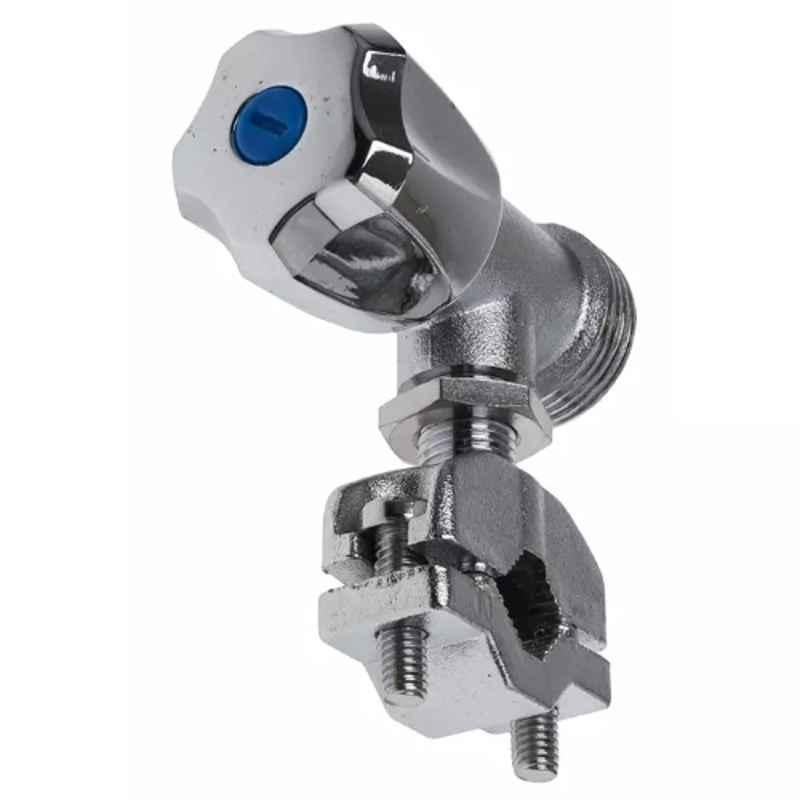 RS Pro 0.5 inch Iron Chrome Plated Stopcock, 7845535