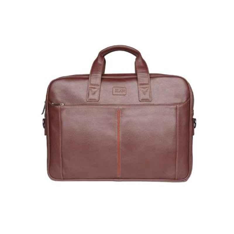 Elan 38.5x9.4x28.5cm Brown Foam Business Bag, EFBB-4093-BR