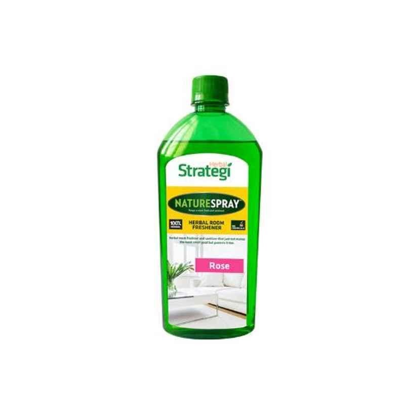 Herbal Strategi Nature Spray 500ml Rose Herbal Room Disinfectant & Freshener Refill