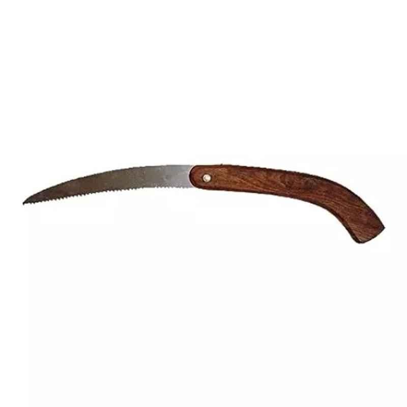B K Jagan & Co Pruning Tool Cutter with Wooden & Foldable Handle