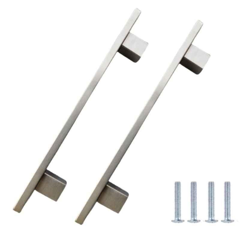 Atom PHS09 18 inch  Silver Satin Finish Stainless Steel Pull Handle (Pack of 2)
