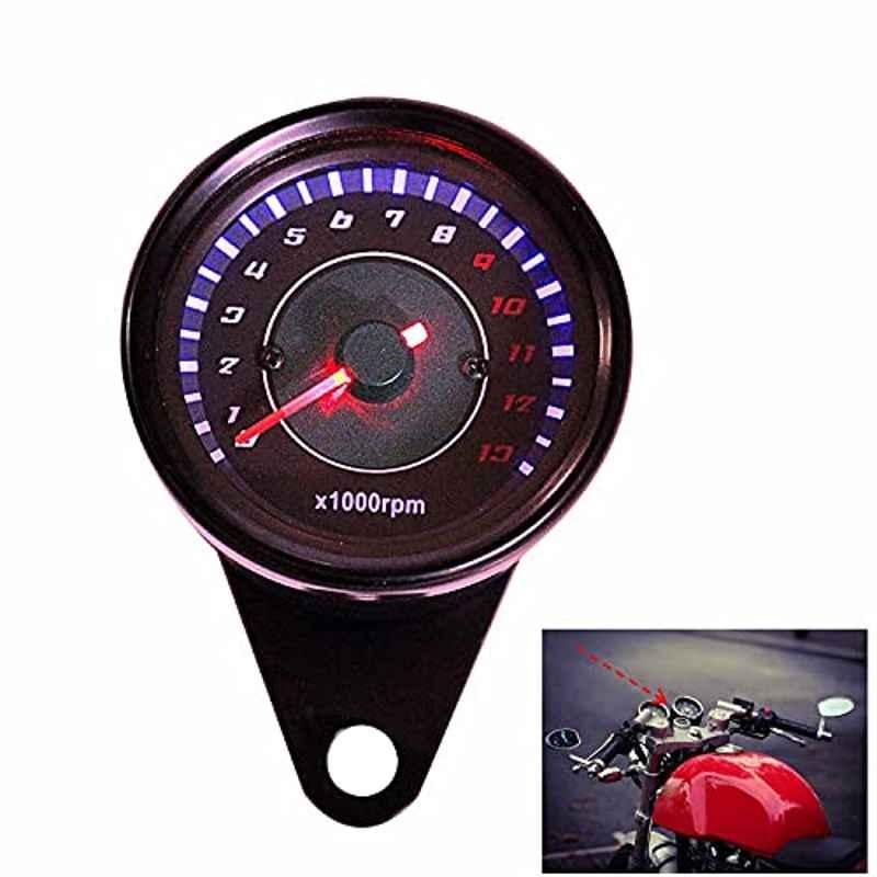 Miwings Rpm Auto Universal Speedometer For (Royal Enfield Standard 350,500, Royal Enfield Classic 350,Electra 350) (Rpm Speedometer 1.Pcs)