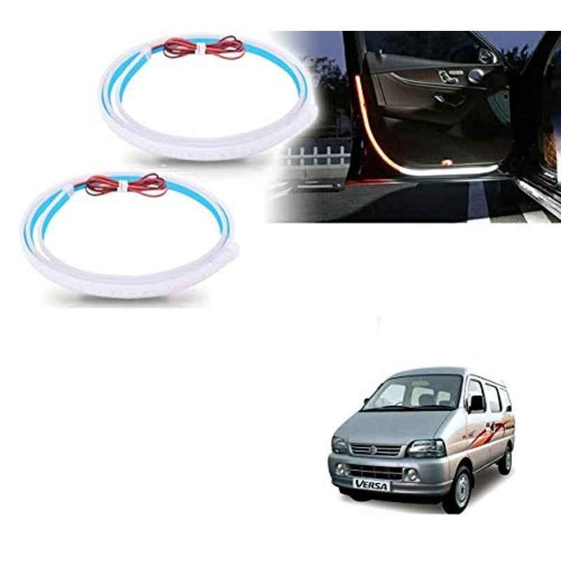 Kozdiko 2 Pcs 120cm Car Door Opening Warning LED Strips Safety Light Set for Maruti Suzuki Versa