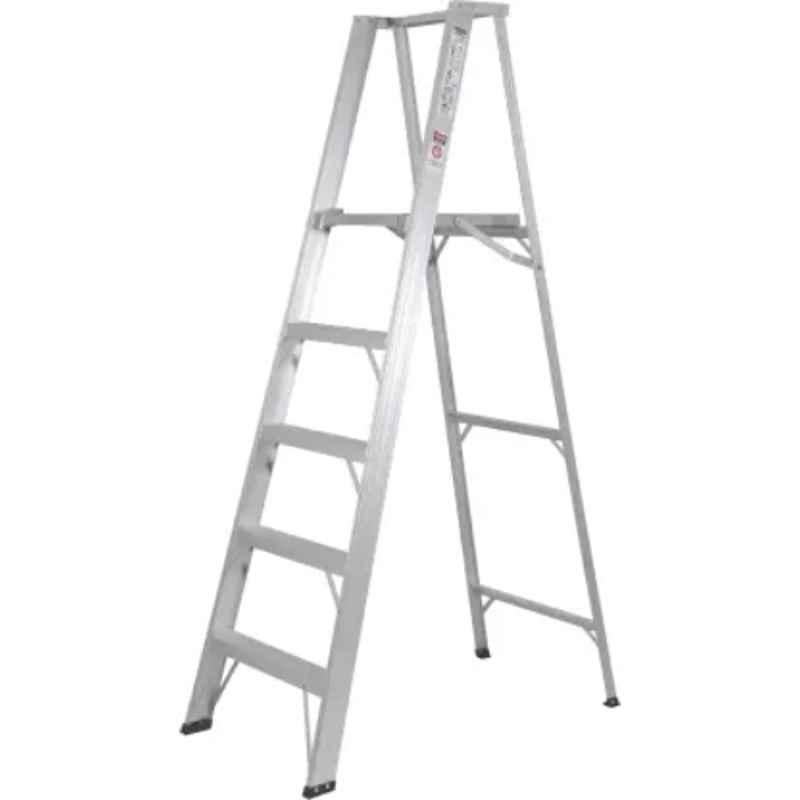 Liberti 6ft 4x2 Step Aluminium Foldable Heavy Duty Platform Ladder, P1405