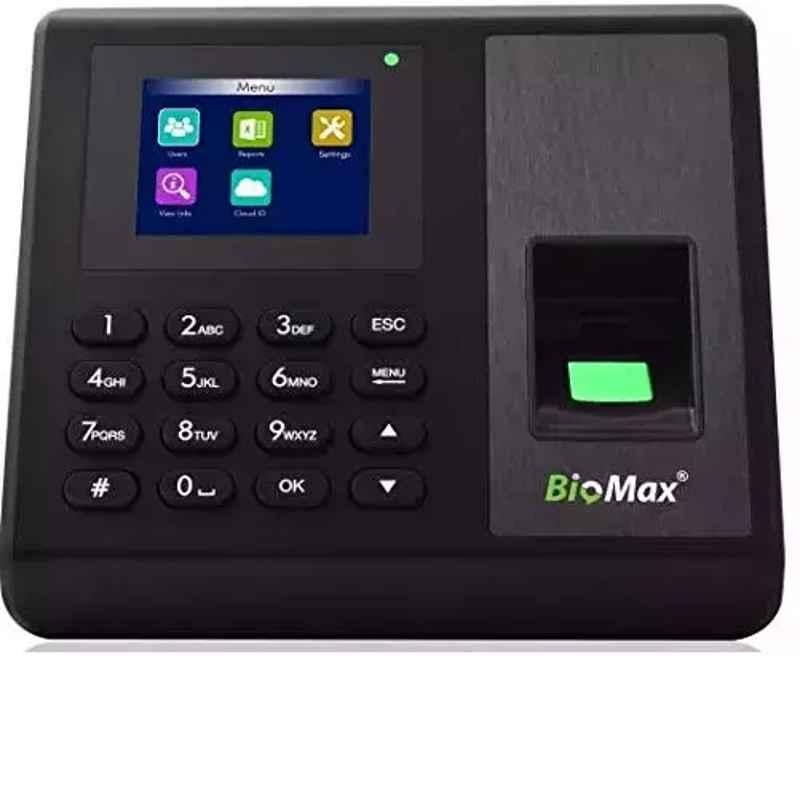 Biomax N-BM30W Pro Fingerprint Based Attendance Machine with Inbuilt Battery & WiFi
