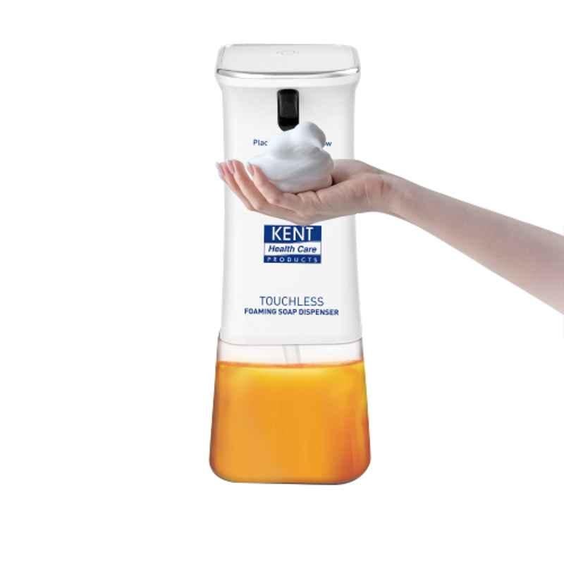 Kent 350ml 1.5W White Touchless Foaming Soap Dispenser, 12014