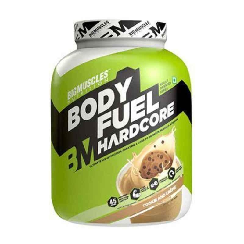 Big Muscles 5kg Cookies & Cream Body Fuel Hardcore Muscle Gainer