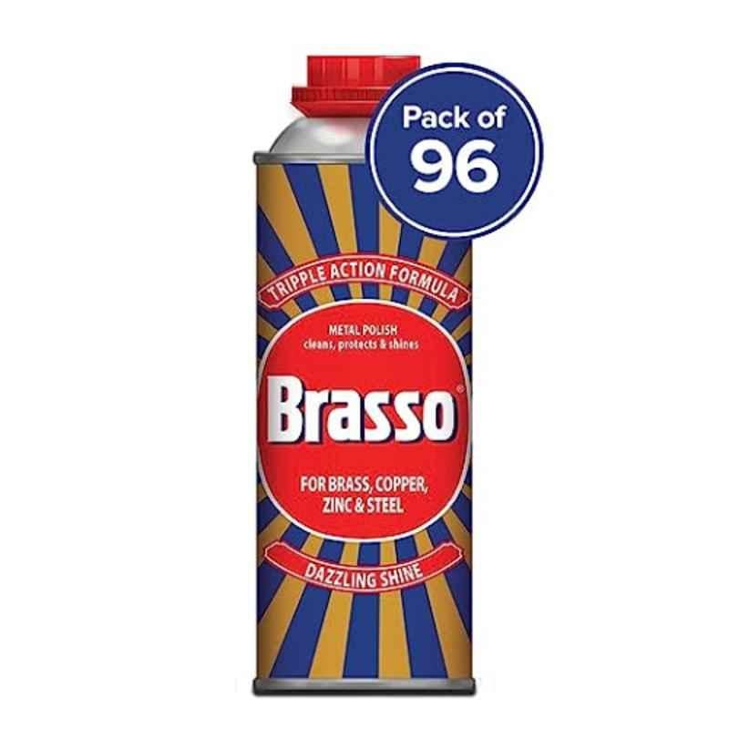 Brasso 100ml (Case of 96) Metal Polish for Brass, Copper, Zinc & Steel, 176563