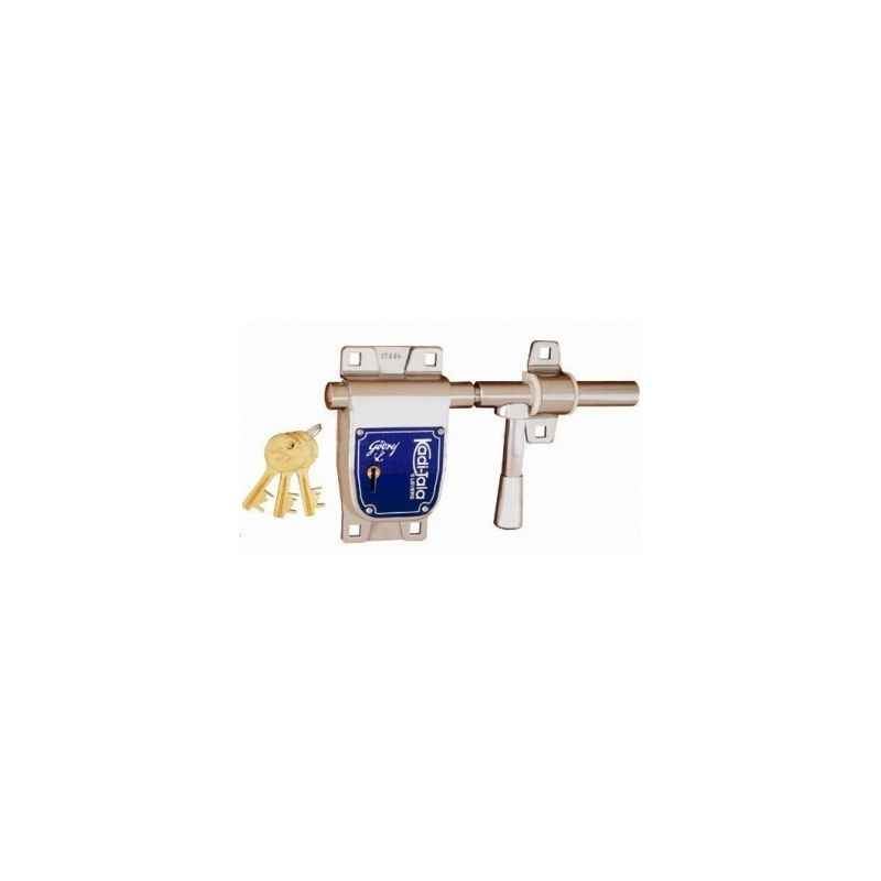 Godrej 6 Lever Kadi Tala with 3 Keys, 5093