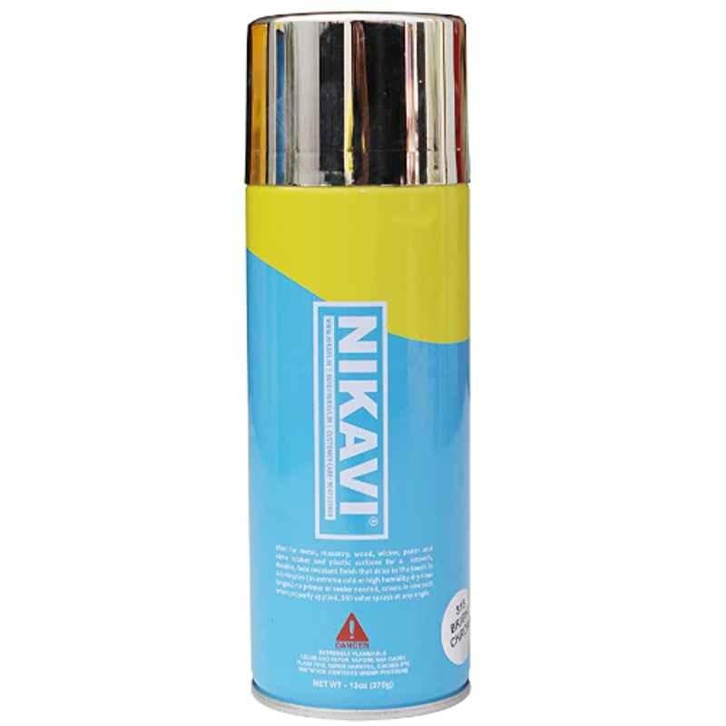 Nikavi NVK40001 400ml White Multipurpose Spray Paint, SP5