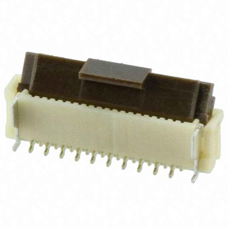 Hirose 20 Position FFC FPC Connector Vertical 1 Sided 0.020Inch (0.50 mm) Set, FH12-20S-0.5SVA(54)