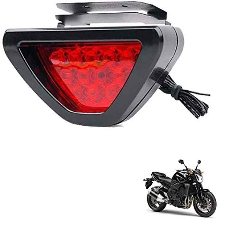 Kozdiko 12 LED Triangle Shape Bike Brake Light with Flash Mode for Yamaha FZI, koz_94747