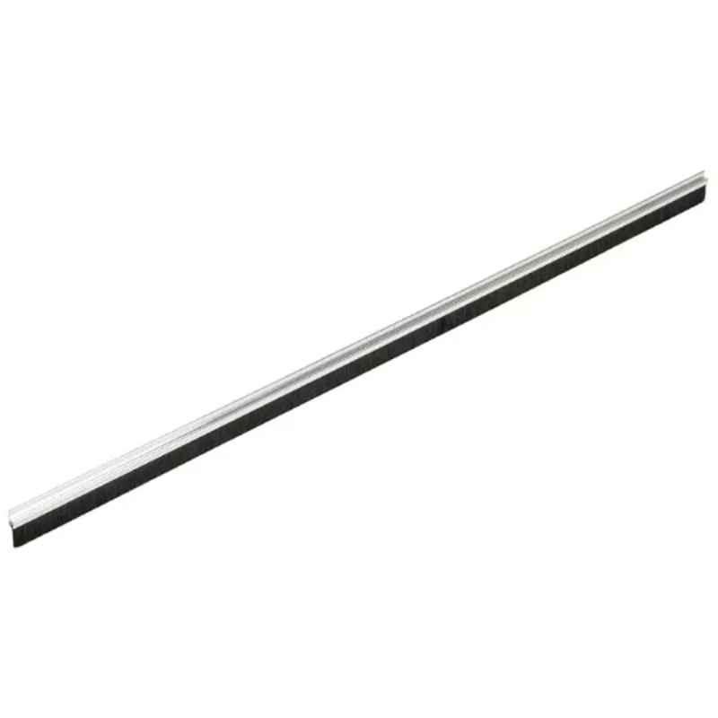 RS Pro 19mm Black Aluminium & Nylon Brush Strip, 3269814