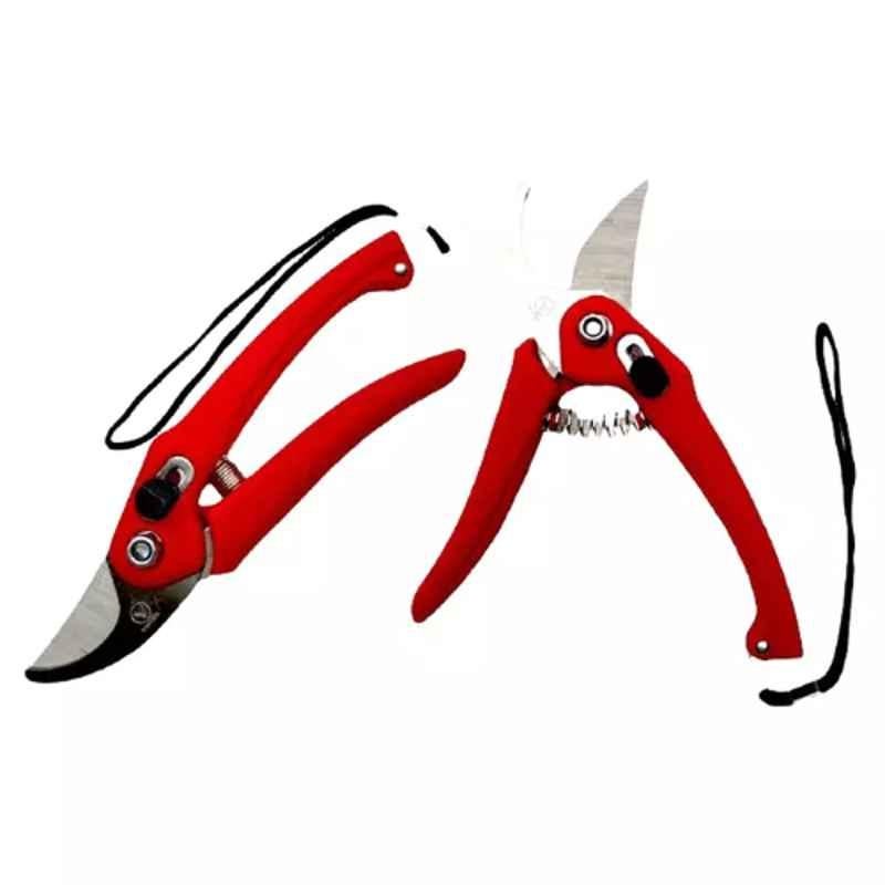 Sky Blue 0.98 inch Iron Bypass Pruner, SBPRUNERMDX0182 (Pack of 2)