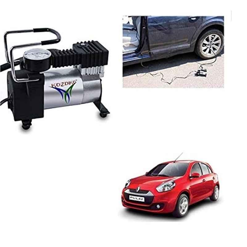 Kozdiko 12V DC Heavy Duty Metal Tyre Inflator for Renault Pulse, Tyre_Inflator_D51