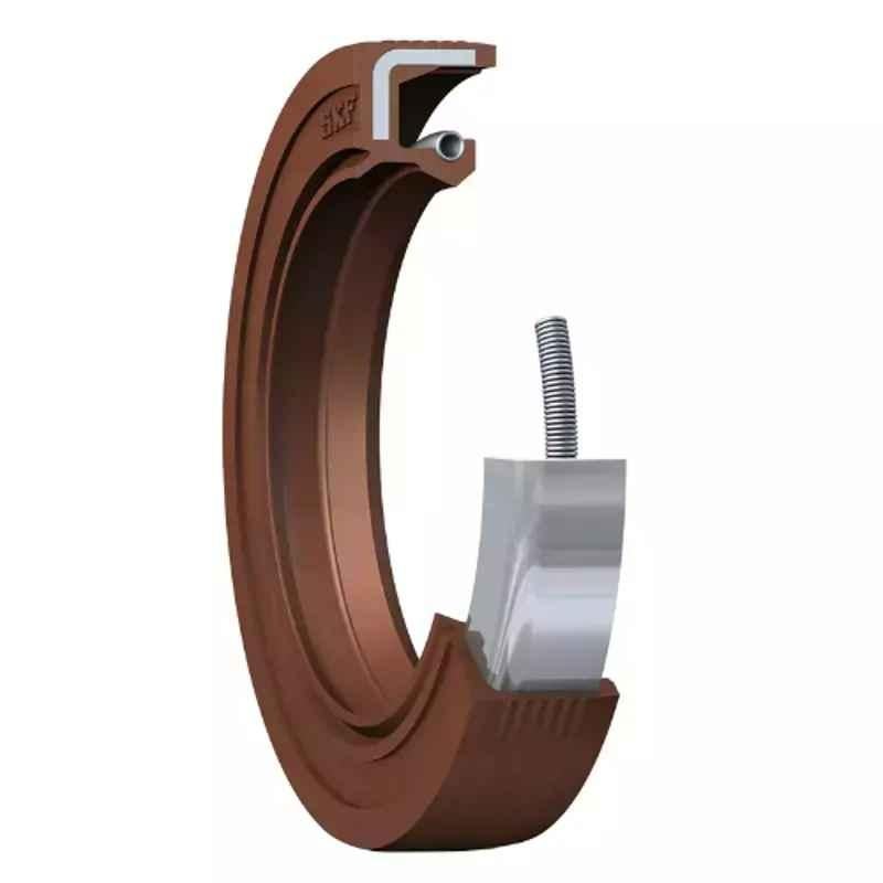 SKF 35x62x7mm Fluoro Rubber Single Sealing Lip Radial Shaft Seal, HMSA10V