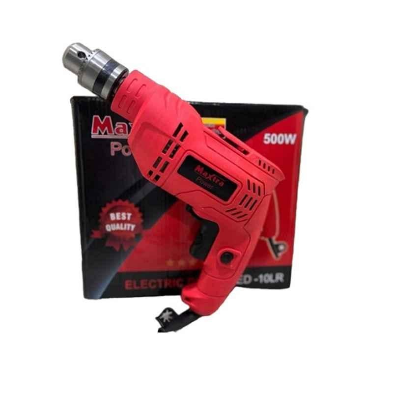 Maxtra 10mm 500W Heavy Hammer Drill Machine, ED-10LR