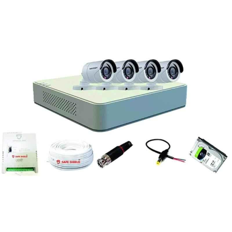 Hikvision 1080P 4 Bullet Camera Kit with Speedlink Cable & Power Supply