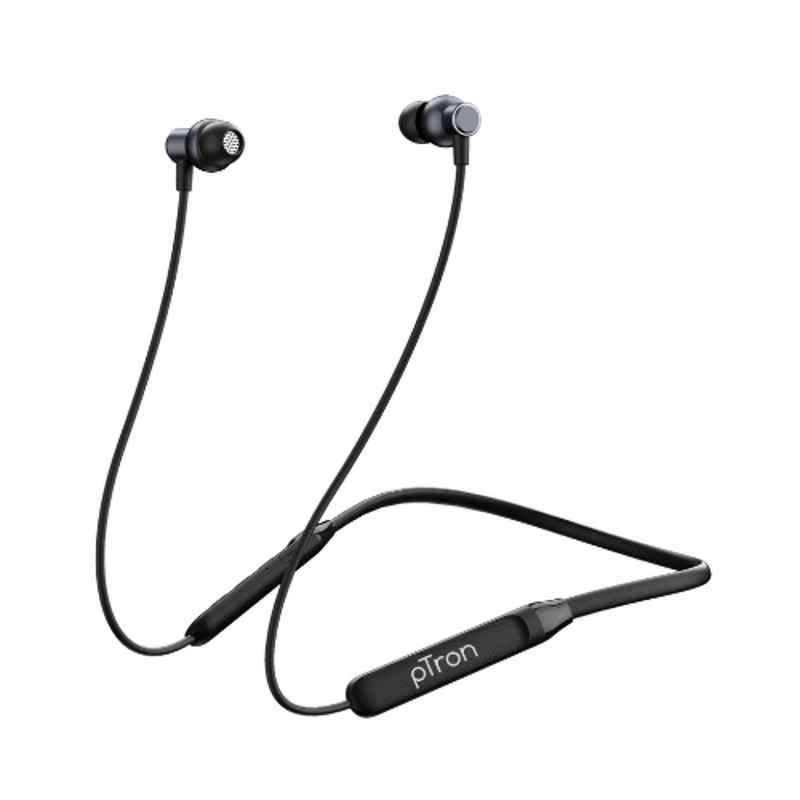 Ptron Tangent Evo Black Wireless Headphones