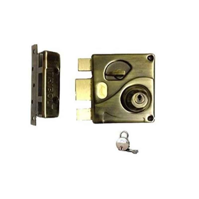 Godrej Tribolt Ultra XL+ 2C Deadbolt Antique Brass Lock, 6091