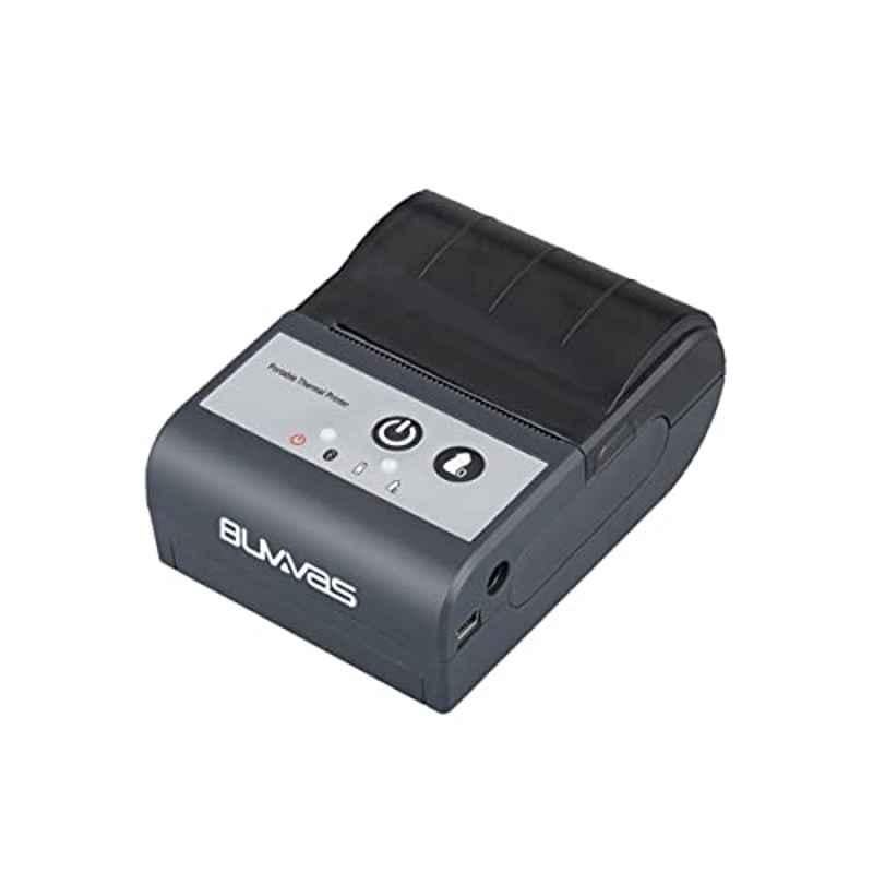 Buvvas 58mm Receipt Thermal Label Printer with USB & Bluetooth, HS-591AI