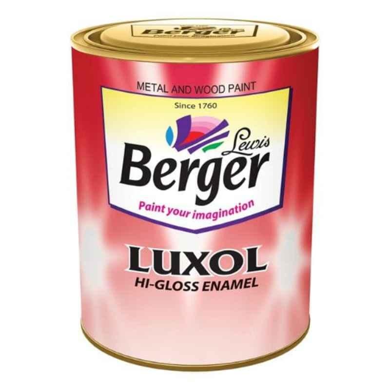 Berger Luxol 4L Pale Cream Hi Gloss Enamel Paint
