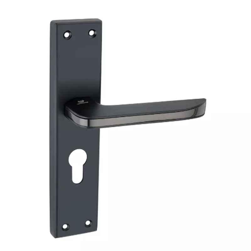 Harrison Noir May Bach 953716 200mm Stainless Steel Black Finish Mortise Lock Set with Handle