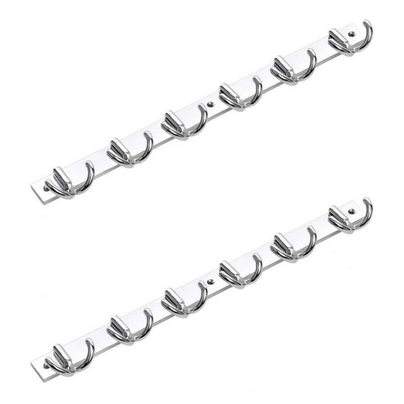 Doyours 2 Pcs 6 Prong Butterfly Multipurpose Hooks/Hanger Set, DY-0681