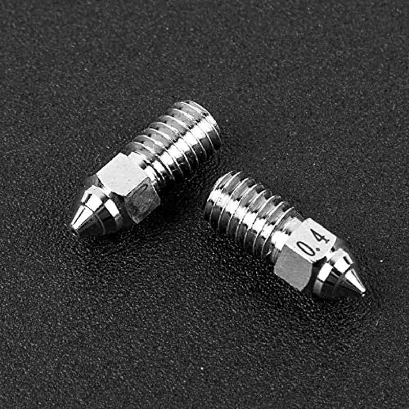 Creality 1 Pc 0.4mm & 1 Pc 0.6mm Copper Alloy High-Speed Nozzle Set