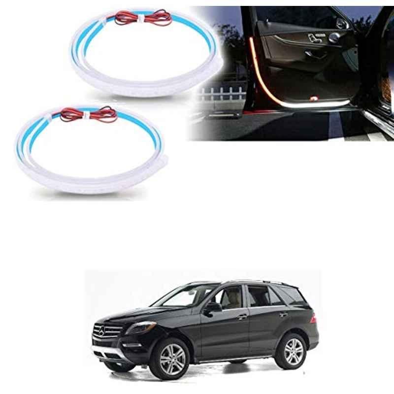 Kozdiko 2 Pcs 120cm Car Door Opening Warning LED Strips Safety Light Set for Mercedes Benz M-Class