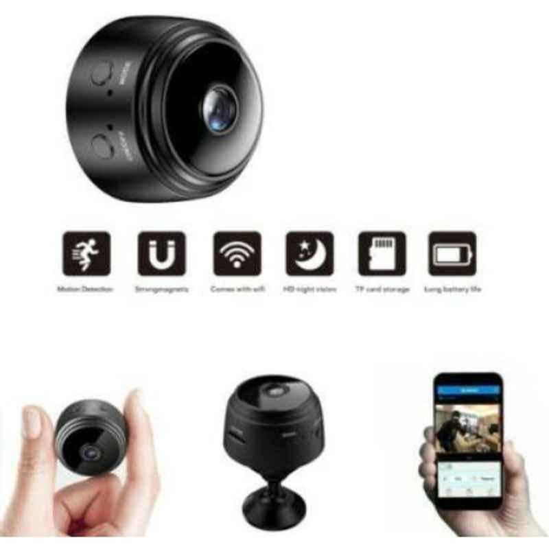 Onfit 2MP 1080p FHD Mini Magnet Wi-Fi Hidden Camera with Audio Video Recorder for Home & Office, MAG10
