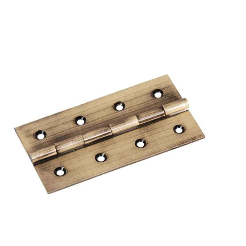 Smart Shophar 3x.75x1.5 inch Brass Antique Butt Hinge, SHA10HG-BUTT-AN3X.75X1.5-P1 (Pack of 6)