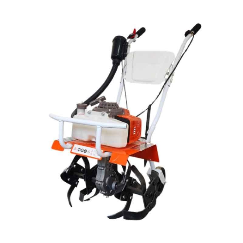 Gaja Hi-Tech Agro 68cc 2 Stroke Mini Power Tiller for Agricultural Crops, Fruits & vegetables