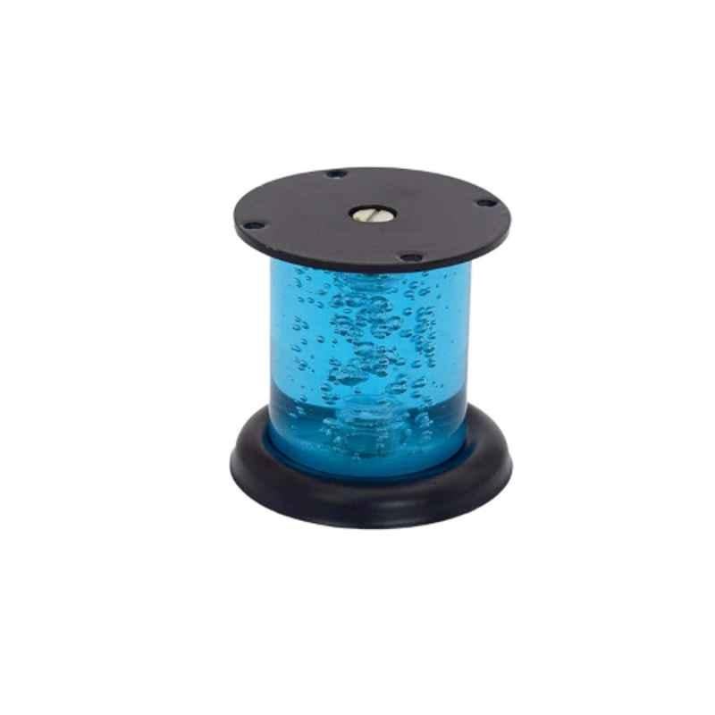 RAB 3 inch Acrylic Blue & Black Sofa Leg
