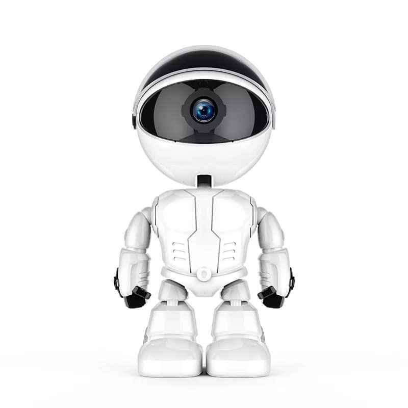 AUSHA 2MP 1080p HD Wi-Fi CCTV Robot Cam with 360 degree Rotating, 2 Way Audio, Auto Tracking & Night Vision