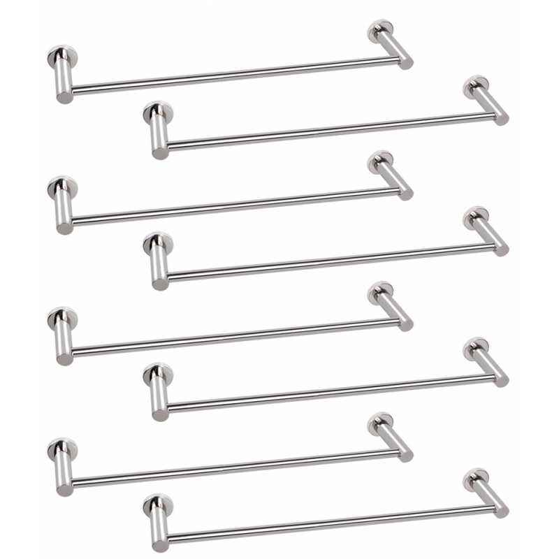 Abyss ABDY-1111 24 Inch Glossy Finish Stainless Steel Towel Rail (Pack of 8)
