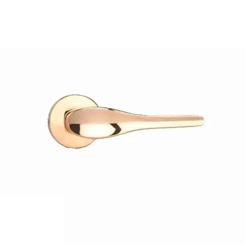 Yale Zinc Alloy Rose Gold Finish Door Lever Handle, YPVL-901-RG