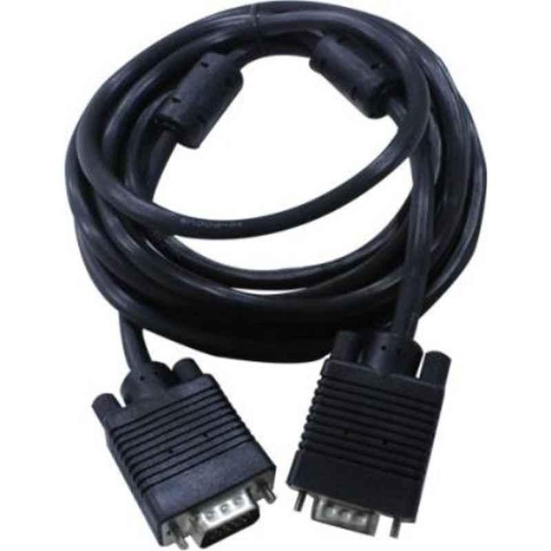 HI Focus 3m 15 Pin Male to Male Black VGA Cable, HF-VGA03