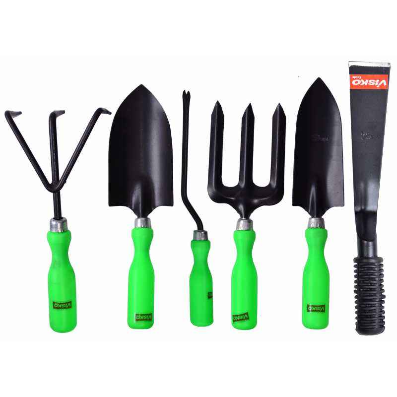 Visko 617 Garden Tool Set with Khurpa (Pack of 6)